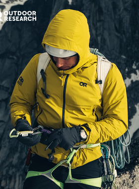 Outdoor Research OR逐风者连帽外套男户外登山防风防水轻冲锋衣