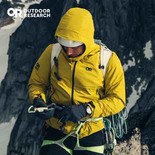 Outdoor Research OR逐风者连帽外套男户外登山防风防水轻冲锋衣