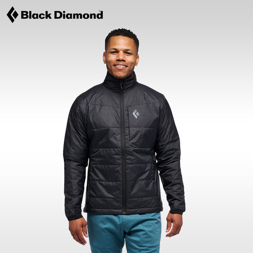 BlackDiamond黑钻轻量保暖夹克带帽保暖棉服透气防风防泼水744082