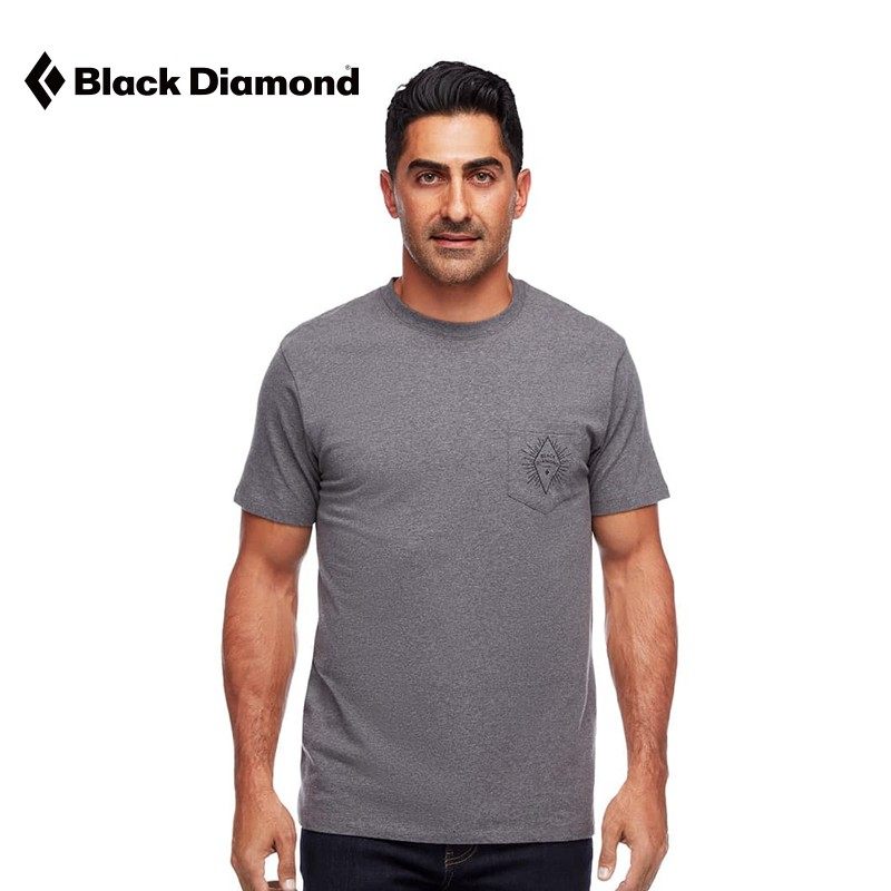 blackdiamond黑钻bd tee 户外男款射线t恤730036