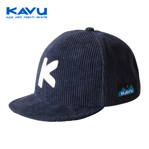 kavu日式风格K字嵌花遮阳帽