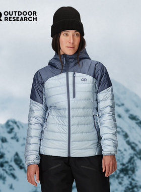 Outdoor Research OR氦气羽绒服冬户外登山服800篷松保暖羽绒服女