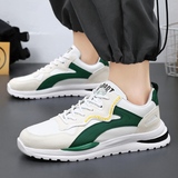 夏季男鞋2025新款透气运动鞋男款休闲百搭防滑软底鞋子潮H987P50，男鞋运动鞋，四季服饰