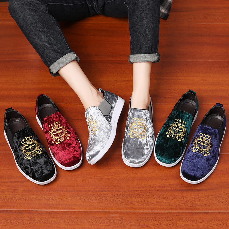 男鞋2024新款夏季透气一脚蹬休闲板鞋防水运动新潮休闲鞋183P95，男鞋运动鞋，四季服饰