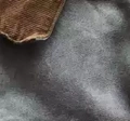 Dark Gray Brown Collar