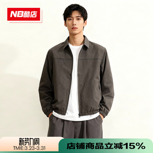 Grey男款 休闲日系百搭梭织腰夹克外套JMJL2210 Balance New