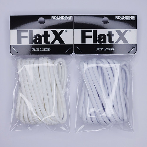 FlatX原装 耐克适用React跑步鞋适用5mm圆鞋带vision黑白灰 120cm