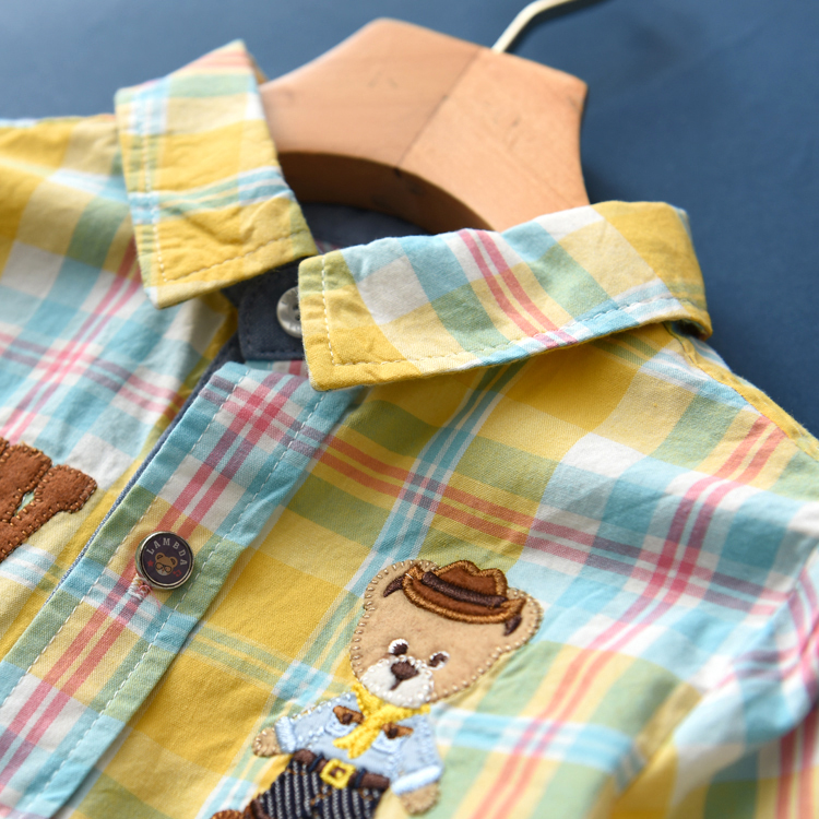 Chemise enfant à manche longue - Ref 2084376 Image 3
