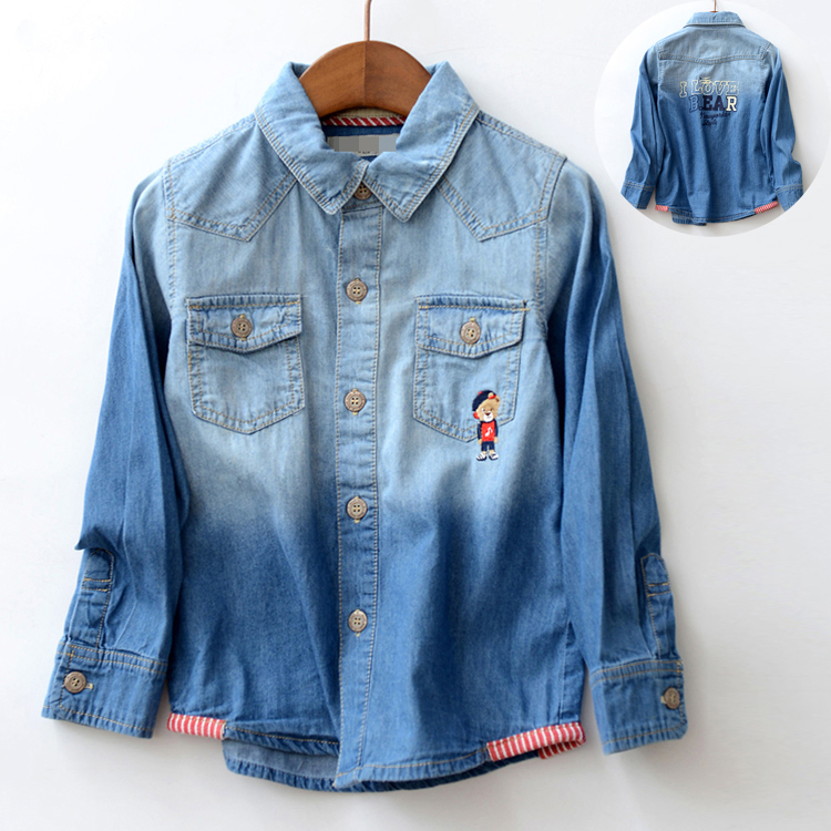 Chemise enfant à manche longue - Ref 2084370 Image 1