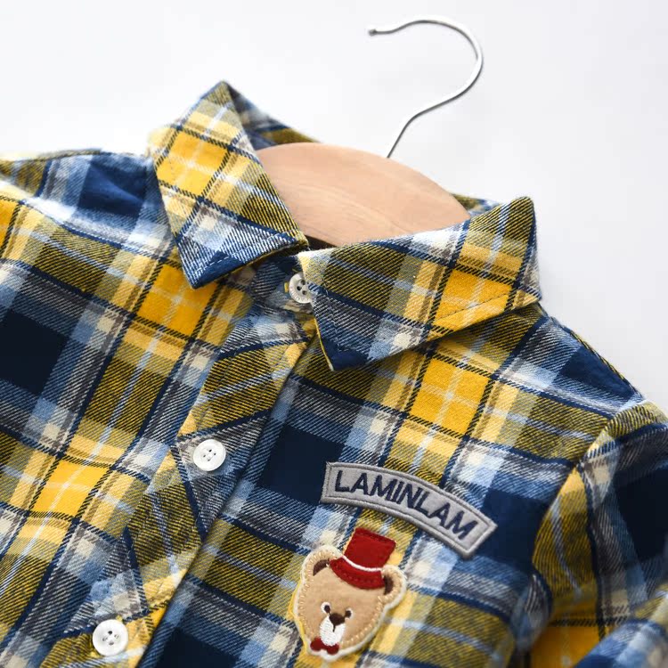 Chemise enfant à manche longue - Ref 2084382 Image 3