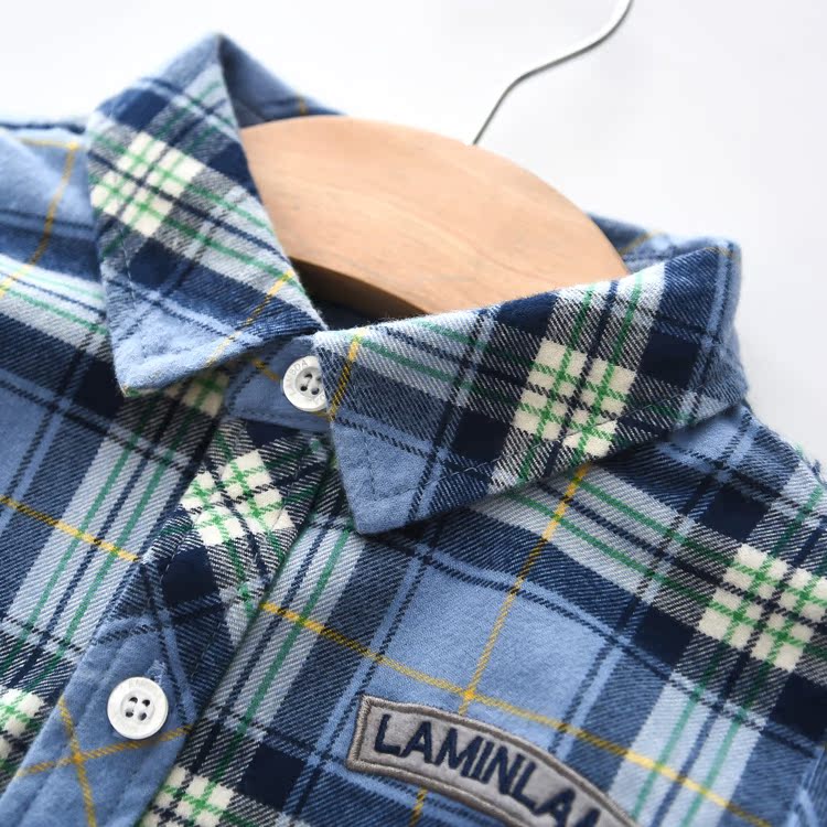 Chemise enfant à manche longue - Ref 2084380 Image 3