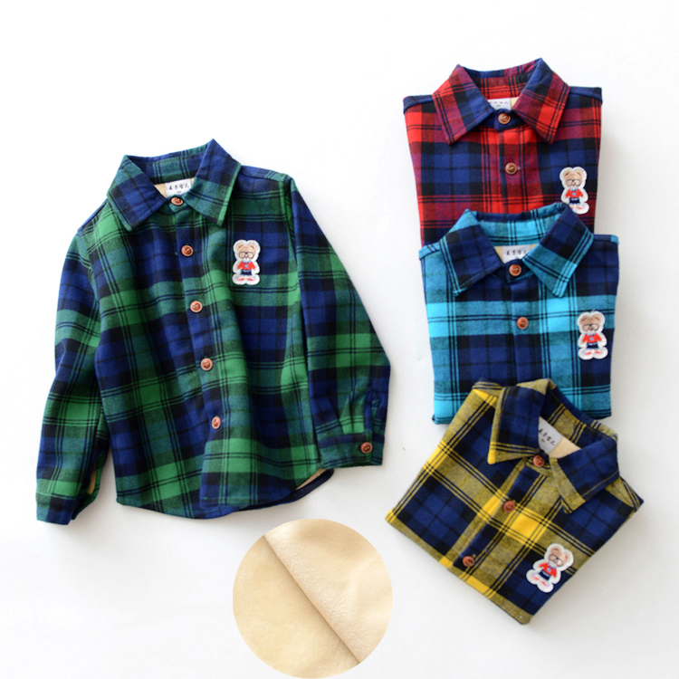 Chemise enfant à manche longue - Ref 2082900 Image 1