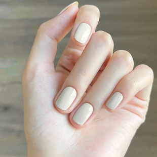 2025年新款 cici 米白指甲油小红书推荐 牛奶馒头 免烤奶白色 nail