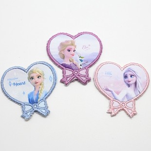 时尚卡通可爱布贴衣服鞋子刺绣小补丁贴羽绒服修补破洞装饰贴手缝