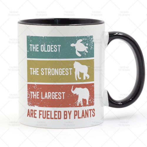 OLDEST STRONGEST LARGEST ARE FULELED BY PLANTS 食草动物 杯子