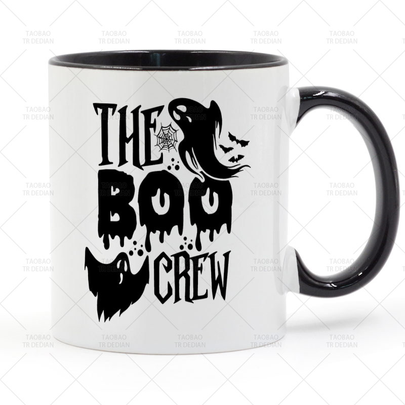 The Boo Crew 鬼啊 Hallowmas 万圣节 陶瓷马克杯,餐饮具,马克杯,淘宝优惠券,粉丝福利购,淘宝优惠卷
