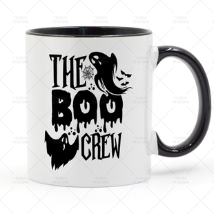 The Boo Crew 鬼啊 Hallowmas 万圣节 陶瓷马克杯