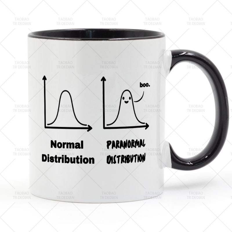 Paranormal Distribution 超自然分布 马克杯 陶瓷水杯杯子