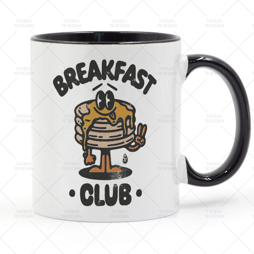 Breakfast Club 早餐俱乐部马克杯 咖啡陶瓷喝水杯
