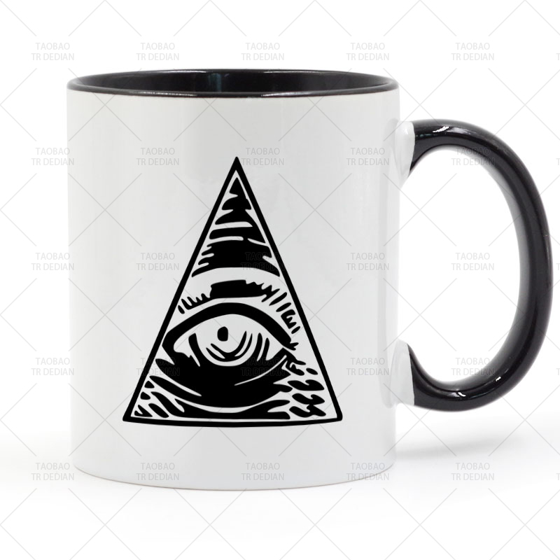 All Seeing Eye 全视之眼 魔法神秘学陶瓷马克杯
