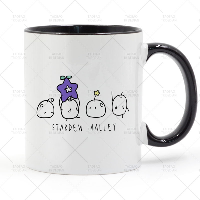 Junimo Stardew Valley 星露谷物语/像素谷 马克杯 陶瓷喝水杯子