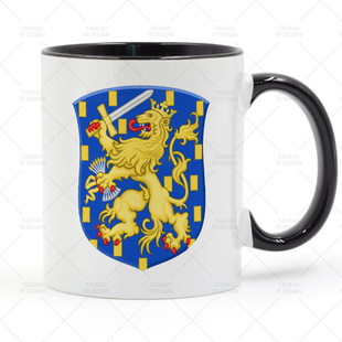 Nassau 拿骚盾徽 中世纪德国纹章 十字军之王CK3 马克杯陶瓷