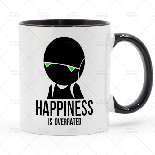 马克杯HAPPINESSISOVERRATED