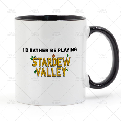 playing 星露谷物语/像素谷 马克杯  礼品陶瓷喝水杯子