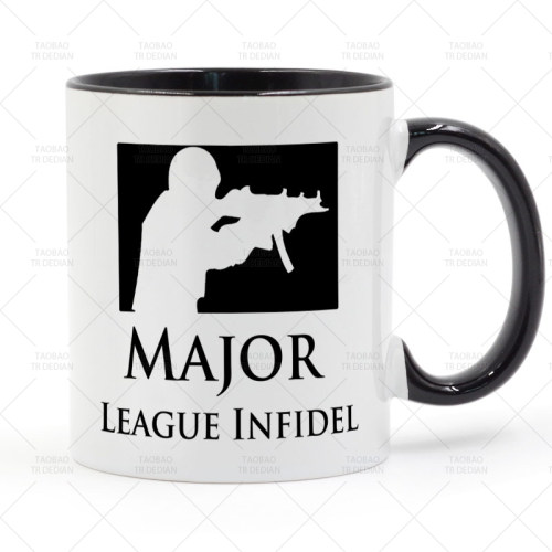 MAJOR LEAGUE INFIDEL 电子竞技游戏 熊猫/白色陶瓷马克杯子
