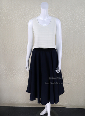 新!V*VA HE*RT正品钩花上衣大摆裙学院风两件套女秋连衣裙VW54611