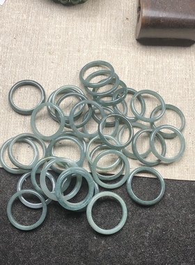 隆慈缘冰糯Ａ货戒指源头直销蓝水冰糯种戒指男女戒指选号随机发货