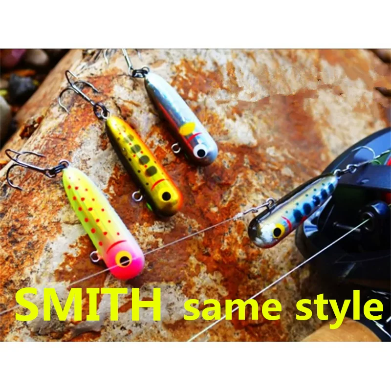 LURETV SMITH SAME STYLE Btk-Swimmer水雷3克假饵鳟鱼饵8004