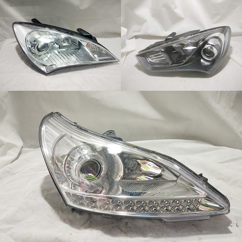 适用于现代劳恩斯酷派 雅科仕大灯总成原厂led近光灯汽车原装配件