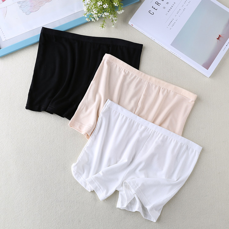 Thin section white Three minutes of pants Emptied Safety trousers pure cotton have cash less than that is registered in the accounts Leggings Ladies Exorcism Flat angle shorts Internal lapin the Women's clothing/Boutique , Pants , Leggings  category - from Buy2taobao.com to provide professional Taobao agent buy service