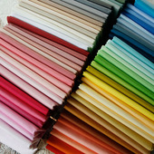 蓝骊布艺 面料diy 服装 纯色彩色素色棉布斜纹棉布料衬衫 连衣裙童装