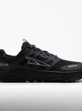 代购Altra男士越野跑鞋防水防滑抓地力强轻量缓震耐磨防护黑色