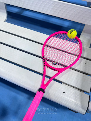 代购Wilson Clash 100L V2.0 Neon Pink威尔胜霓虹粉色巴黎网球