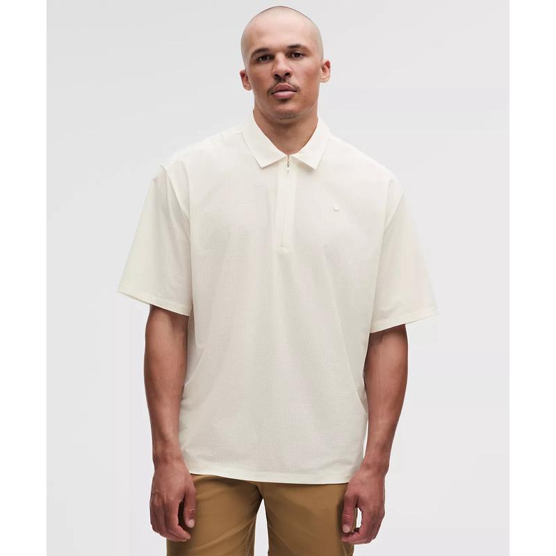 海外代购lululemon/露露乐蒙男士高尔夫Polo衫宽松短袖高尔夫运动