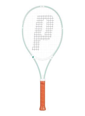 代购Prince王子网球拍强力击球精准控球高旋转白色100平方英寸