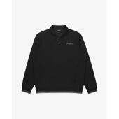 型黑色长袖 代购 Polo衫 保暖舒适层叠穿搭宽松版 MALBON GOLF男士