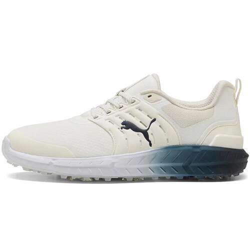 代购Puma/彪马Ignite Elevate 2男士高尔夫鞋抓地力防水白蓝渐变