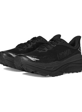 代购Hoka OneOne男士跑步鞋透气减震稳定支撑越野跑鞋黑色