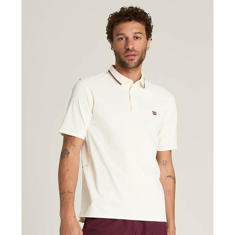 代购Wilson威尔胜男士网球运动POLO衫速干防晒排汗凉感短袖透气