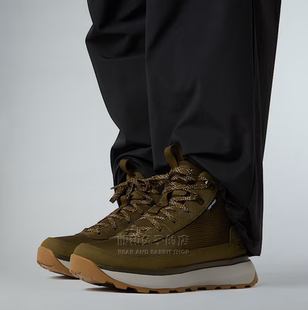 the 北面户外休闲靴短靴男士 north Bergen 防水中高靴 face 代购