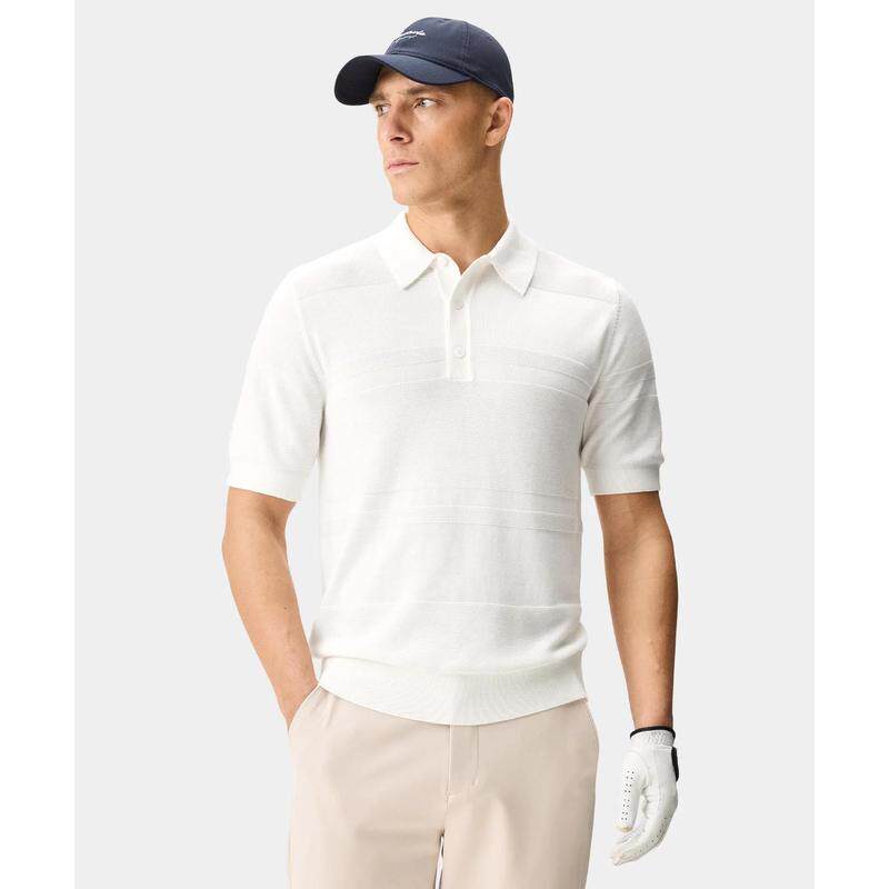 代购MACADE男士POLO衫轻盈透气舒适贴合自由活动简约设计棉混纺