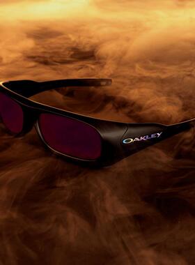 海外代购Oakley/欧克利男女太阳眼镜哑光黑框运动款户外运动驾驶