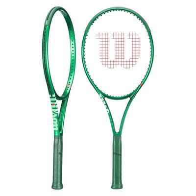 代购Wilson Blade 100UL v10威尔胜网球拍绿色碳纤维新款