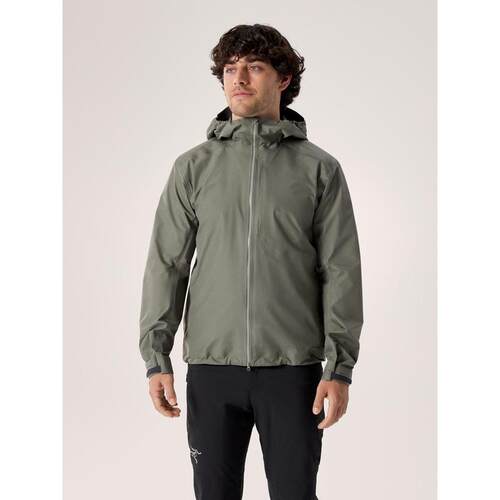 代购ARCTERYX始祖鸟男士冲锋衣防水防风透气硬壳外套连帽长袖