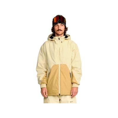 代购Volcom男士冲锋衣防水防风透气滑雪服连帽长袖户外夹克