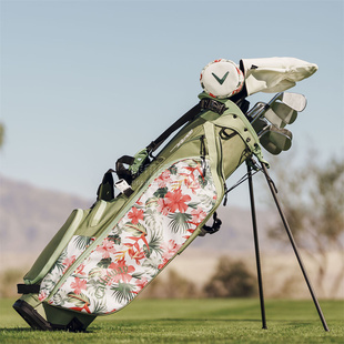 代购callaway Hyperlite 卡拉威高尔夫球包 热带印花系列轻便支